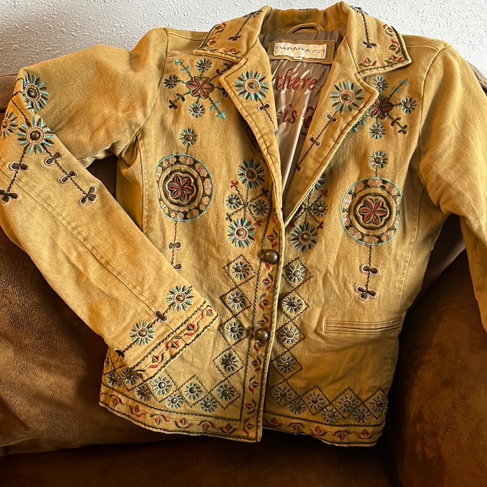 Cool embroidered jacket